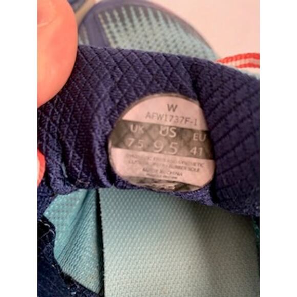 Altra Torin Women's 9.5 Teal/Pink/Blue Sneakers - Picture 7 of 8